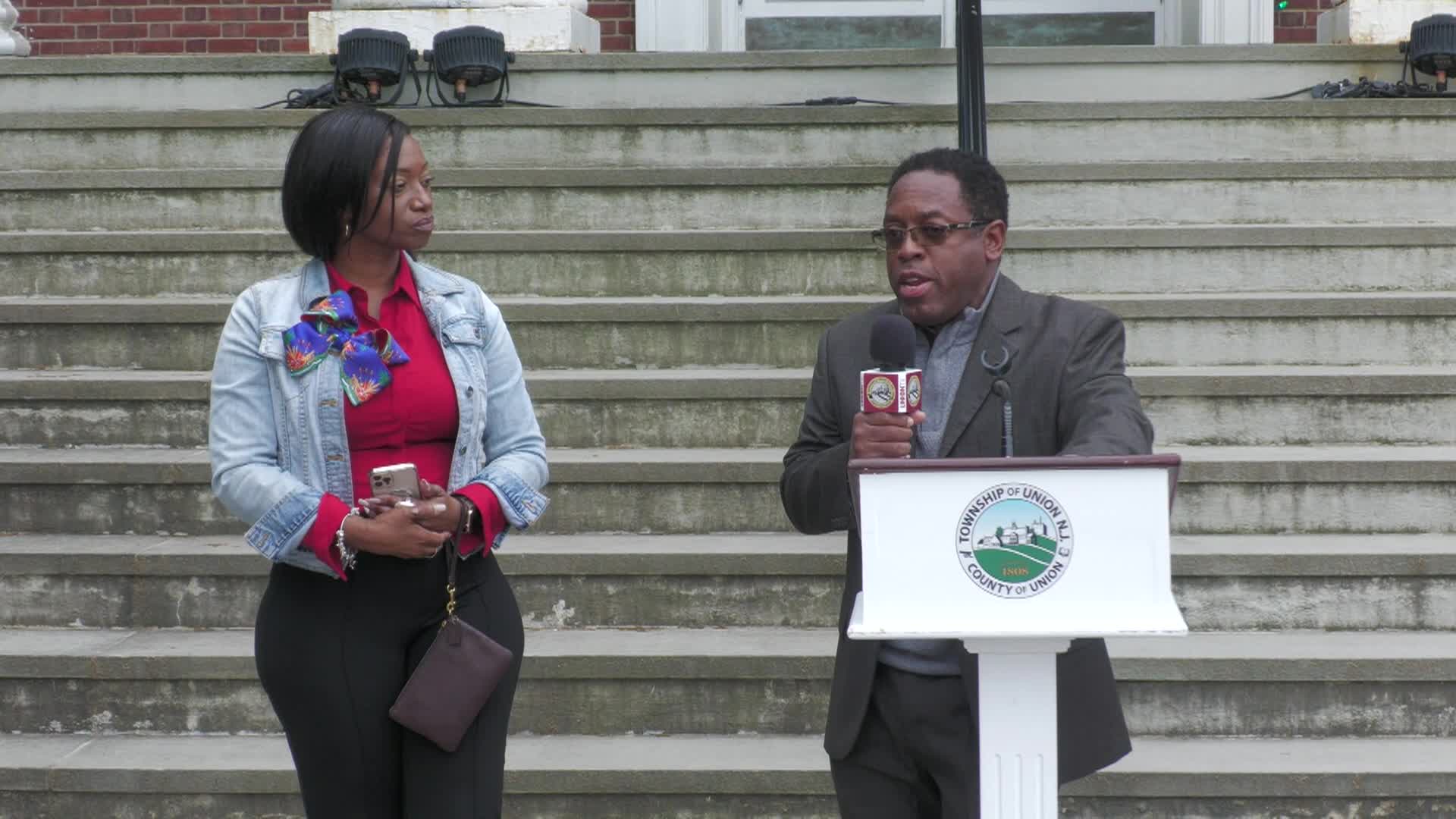 Township of Union Haitian Flag Raising Ceremony 2025