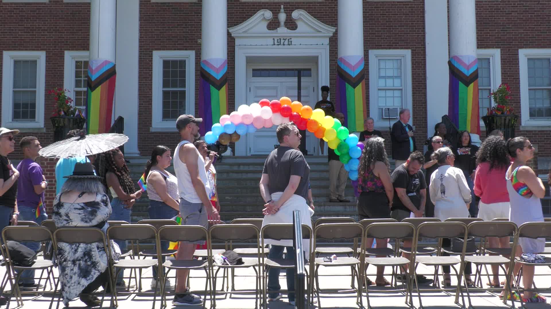Thumbnail image for Pride Month Flag Rasing 2024