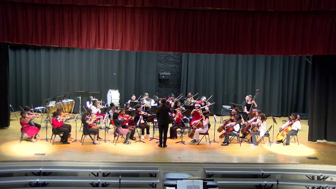 Burnet Middle Scholl Holiday Concerts